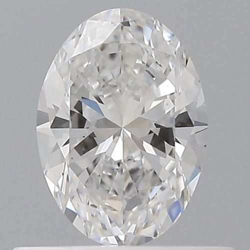 0.5 carat E-VS2 Natūralus Oval Deimantas (1)
