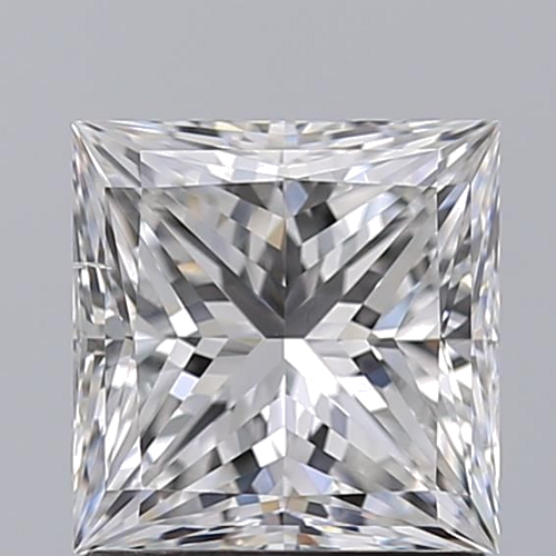 1.51 carat E-SI1 Natūralus Princess Deimantas (1)