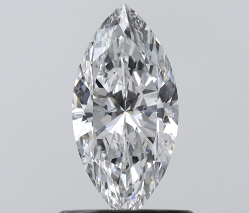 0.63 carat D-SI1 Natūralus Marquise Deimantas (1)