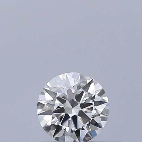 0.21 carat F-VVS2 Excellent cut Natūralus Round Deimantas (1)