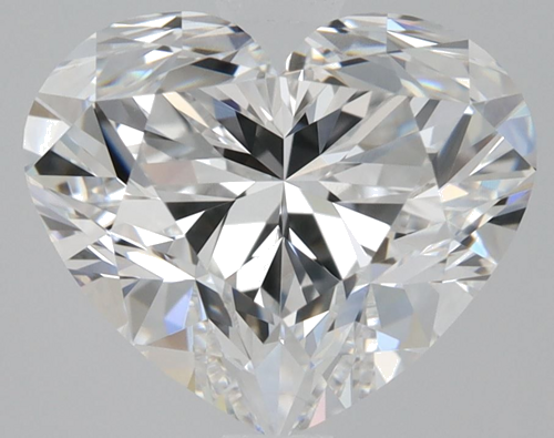 1.71 carat D-VVS1 Natūralus Heart Deimantas (1)