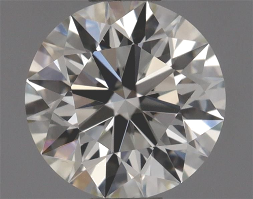 0.55 carat K-VVS2 Excellent cut Natūralus Round Deimantas (1)