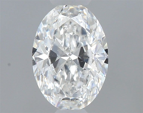 0.3 carat F-SI1 Natūralus Oval Deimantas (1)
