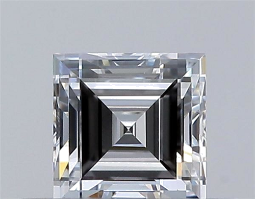 0.3 carat D-VVS2 Natūralus Square Radiant Deimantas (1)