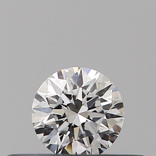 0.18 carat F-VVS2 Excellent cut Natūralus Round Deimantas (1)