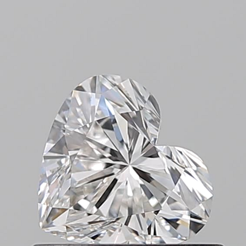 0.52 carat F-VS1 Natūralus Heart Deimantas (1)