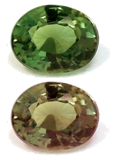 0.56 carat GREEN Oval Alexandrite (1)