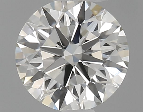 0.46 carat I-VVS1 Excellent cut Natūralus Round Deimantas (1)