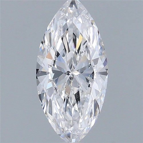 0.6 carat D-SI2 Natūralus Marquise Deimantas (1)