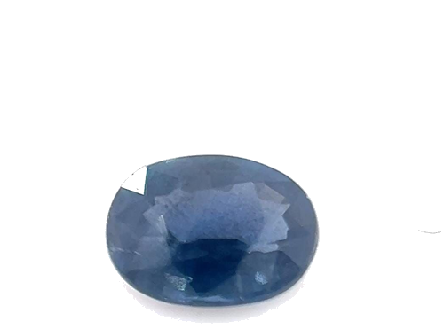 0.41 carat BLUE Oval Safyras (1)