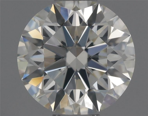 0.51 carat K-VVS2 Excellent cut Natūralus Round Deimantas (1)