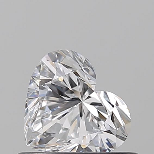 0.5 carat D-VVS1 Natūralus Heart Deimantas (1)