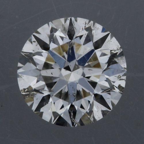 0.4 carat F-SI2 Very Good cut Natūralus Round Deimantas (1)