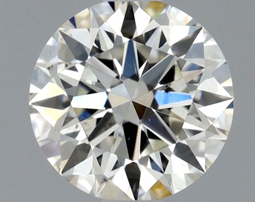 0.66 carat I-SI1 Excellent cut Natūralus Round Deimantas (1)