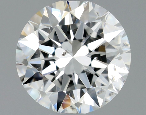0.57 carat F-SI1 Excellent cut Natūralus Round Deimantas (1)