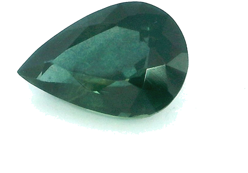 0.7 carat BLUE Pear Safyras (1)