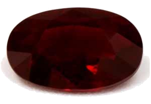 0.68 carat RED Oval Rubinas (1)
