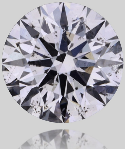 0.21 carat F-SI2 Excellent cut Natūralus Round Deimantas (1)