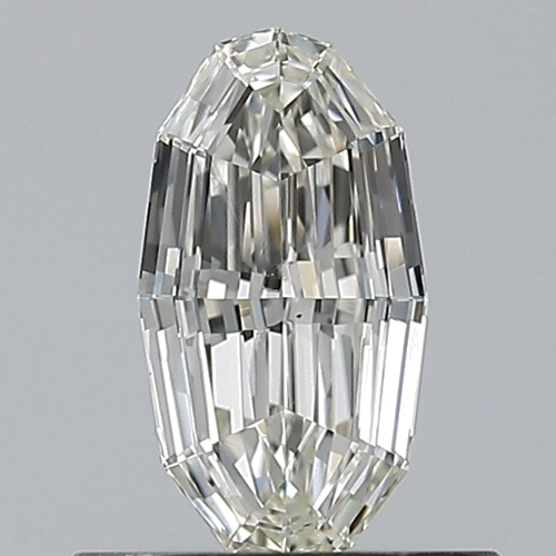 0.5 carat I-VS1 Natūralus Oval Deimantas (1)