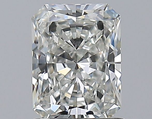 1.02 carat H-VVS2 Natūralus Radiant Deimantas (1)