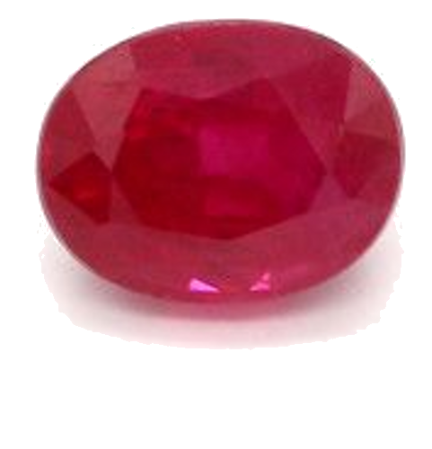 0.66 carat RED BRILLIANTSTEP cut Oval Rubinas (1)