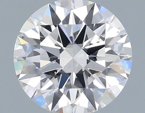 0.57 carat E-SI1 Excellent cut Natūralus Round Deimantas (1)