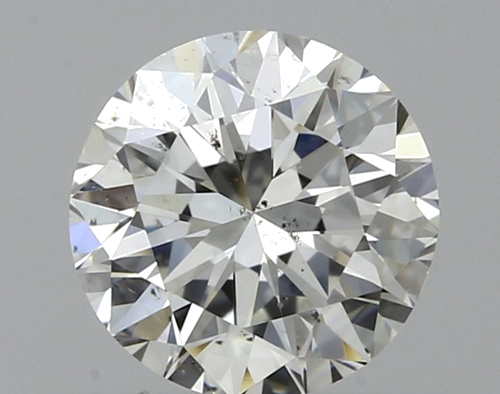 0.5 carat G-SI2 Very Good cut Natūralus Round Deimantas (1)