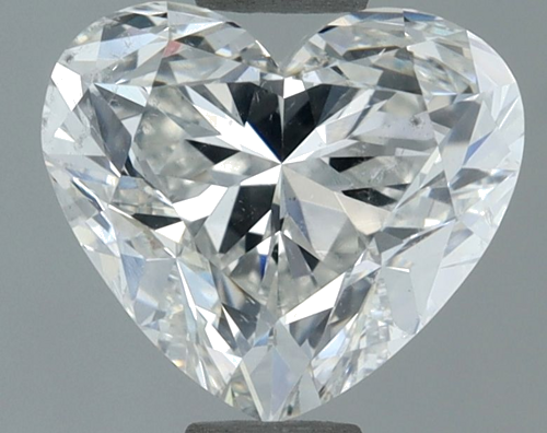 1.8 carat I-SI2 Natūralus Heart Deimantas (1)