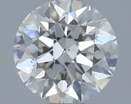 0.53 carat I-SI1 Excellent cut Natūralus Round Deimantas (1)
