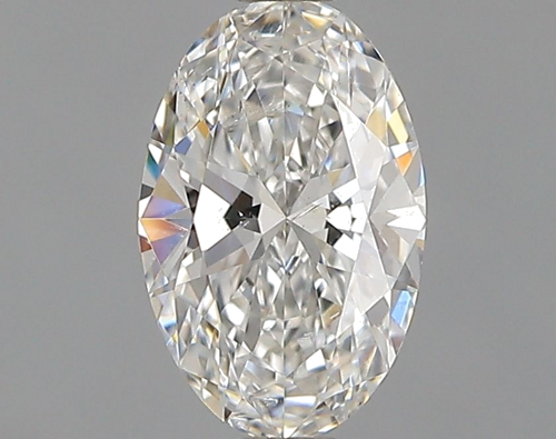 0.52 carat F-SI2 Natūralus Oval Deimantas (1)