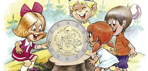 Slovenia 2025 Miki Muster 2 euro coin (3)