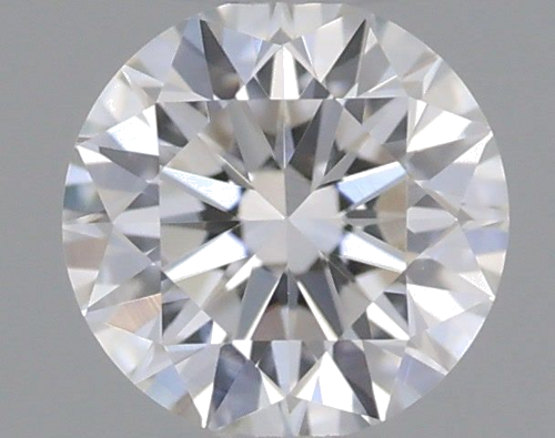 0.19 carat F-VVS2 Very Good cut Natūralus Round Deimantas (1)