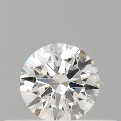 0.27 carat F-VVS2 Excellent cut Natūralus Round Deimantas (1)