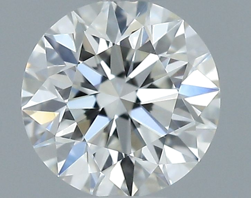 0.42 carat H-IF Excellent cut Natūralus Round Deimantas (1)
