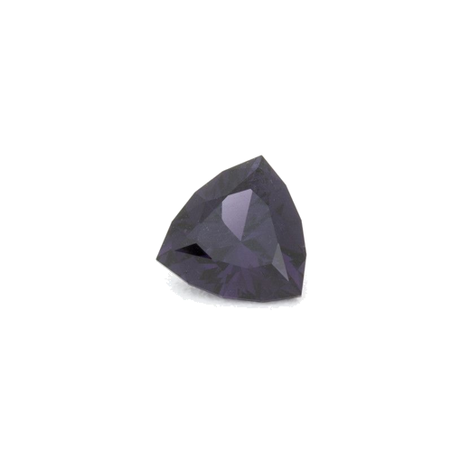 0.67 carat PURPLE Trilliant Spinel (1)