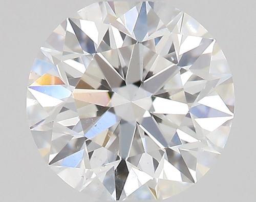 0.5 carat F-SI1 Excellent cut Natūralus Round Deimantas (1)