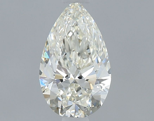 0.5 carat K-SI1 Natūralus Pear Deimantas (1)