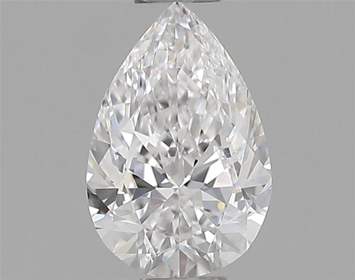 0.45 carat D-VS2 Natūralus Pear Deimantas (1)