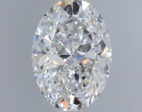 0.5 carat E-VS1 Natūralus Oval Deimantas (1)