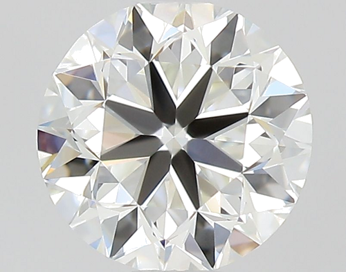 0.5 carat I-VVS1 Very Good cut Natūralus Round Deimantas (1)
