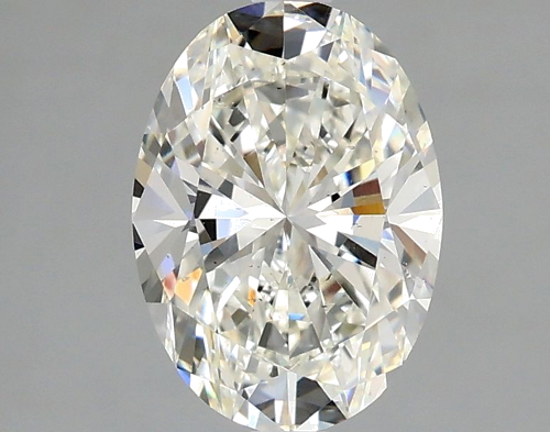 1.7 carat I-SI1 Natūralus Oval Deimantas (1)