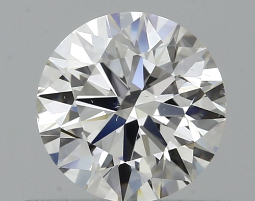 0.5 carat G-SI1 Excellent cut Natūralus Round Deimantas (1)