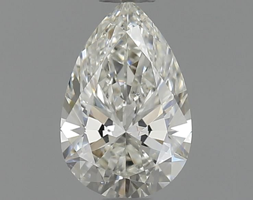 0.6 carat I-VS2 Natūralus Pear Deimantas (1)