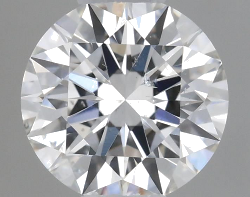 0.4 carat F-SI2 Excellent cut Natūralus Round Deimantas (1)