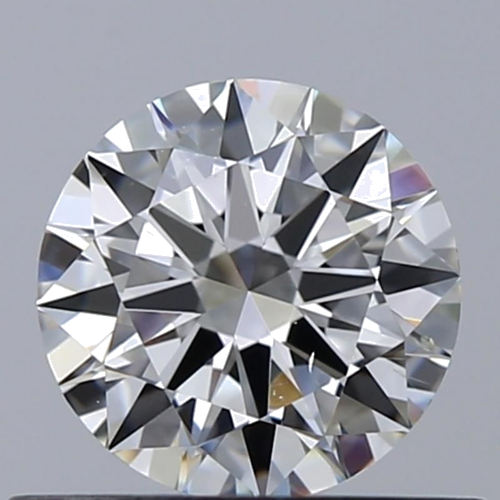 0.51 carat G-SI1 Excellent cut Natūralus Round Deimantas (1)