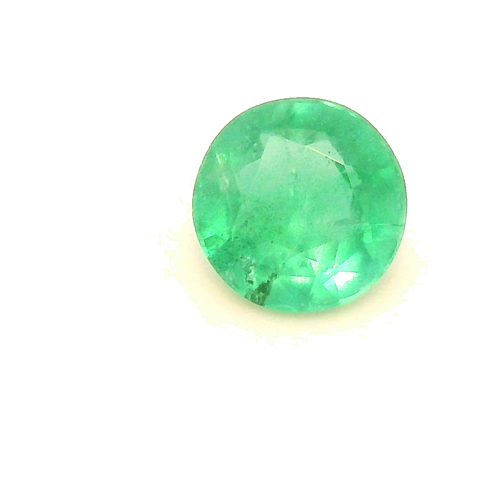 0.34 carat GREEN Round Smaragdas (1)