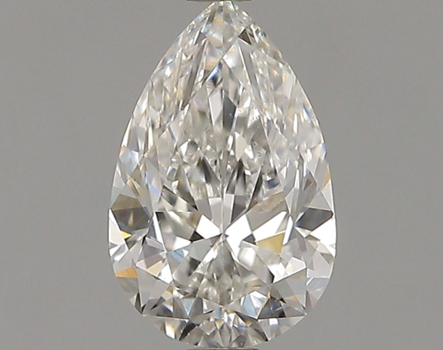 0.7 carat F-VS2 Natūralus Pear Deimantas (1)