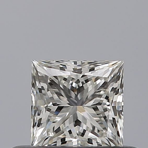 0.4 carat H-VVS2 Natūralus Princess Deimantas (1)