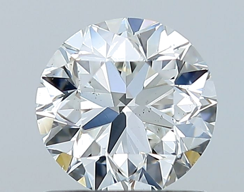 1.0 carat G-SI1 Very Good cut Natūralus Round Deimantas (1)