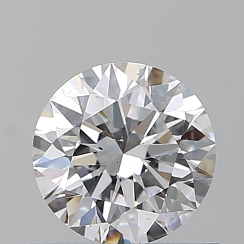 0.63 carat D-SI1 Excellent cut Natūralus Round Deimantas (1)